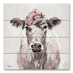 MN339PAL - Pretty in Pink Cow - 12x12