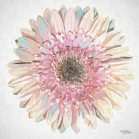 Michele Norman MN342 - MN342 - Gorgeous Gerber - 12x12 Flowers, Gerber Daisy, Blooms, Petals, Pink Flowers, Spring from Penny Lane