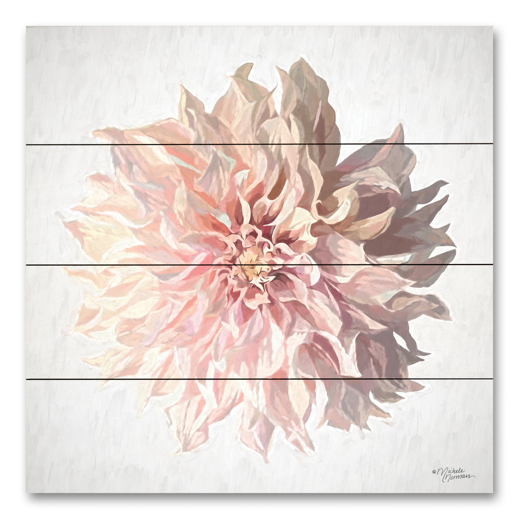 Michele Norman MN343PAL - MN343PAL - Sweet Dahlia - 12x12 Dahlia, Flower, Photography, Pink Dahlia, Spring from Penny Lane