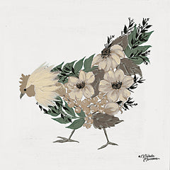 MN359LIC - Floral Hen   - 0