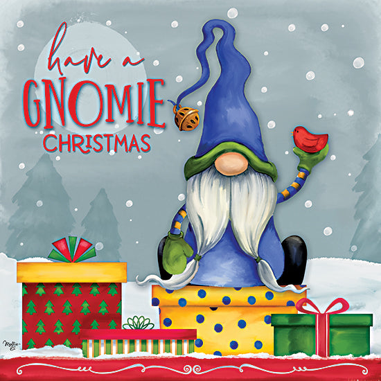 Mollie B. MOL2060 - MOL2060 - He Gnomes if You've Been Bad - 12x12 Holidays, Gnomes, Christmas, Presents, Signs from Penny Lane