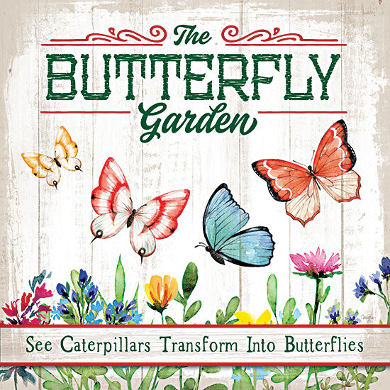 Mollie B. MOL2073 - MOL2073 - Butterfly Farm - 12x12 Butterflies, Butterfly Garden, Flowers, Signs from Penny Lane