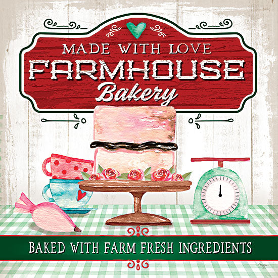 Mollie B. MOL2079 - MOL2079 - Made With Love Bakery - 12x12 Farmhouse, Bakery, Cakes, Baked Goods, Kitchen, Signs from Penny Lane