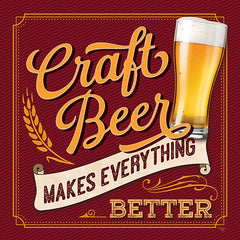 MOL2085 - Craft Beer Makes Everything Better - 12x12