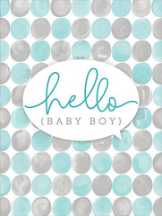 MOL2486 - Hello Baby Boy - 12x16