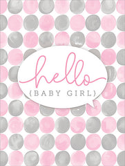 MOL2487 - Hello Baby Girl - 12x16