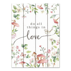 MOL2493PAL - Do All Things in Love - 12x16