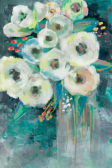 Mollie B. MOL2566 - MOL2566 - Daydreaming - 12x18 Abstract, Flowers, Bouquet, Botanical, Watercolor from Penny Lane