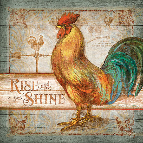 Mollie B. MOL905 - Rise and Shine Rooster - Rooster, Rise & Shine from Penny Lane Publishing