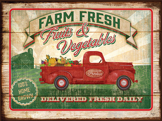 Mollie B. MOL916 - Farm Fresh Produce - Truck, Farm, Fruit, Vegetables from Penny Lane Publishing