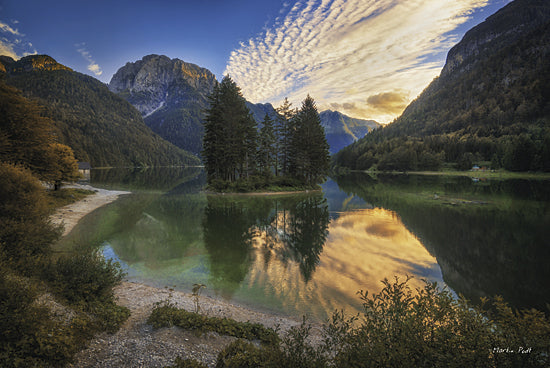 Martin Podt MPP212 - The Island - Mountains, Lake, Nature, Trees from Penny Lane Publishing