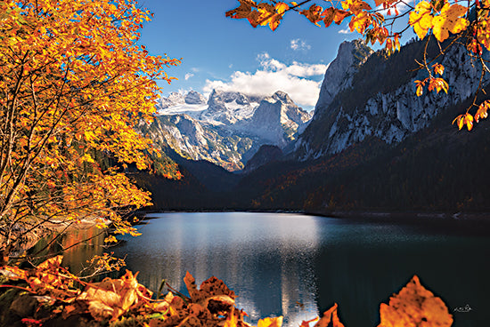 Martin Podt MPP640 - MPP640 - Framed - 18x12 Photography, Landscape, Autumn, Mountains, River from Penny Lane