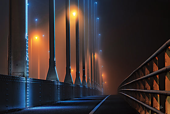 Martin Podt MPP654 - MPP654 - To Infinity and Beyond - 18x12 Bridges, Lights, Evening, Photography from Penny Lane