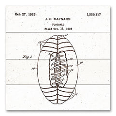 MS198PAL - Football Patent - 12x12