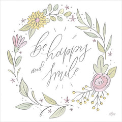 MW120 - Be Happy and Smile - 12x12