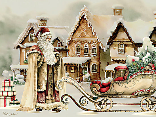 Nicole DeCamp Licensing ND121LIC - ND121LIC - Old World Santa and Sleigh - 0  from Penny Lane