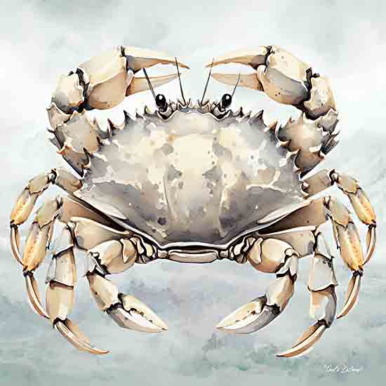 Nicole DeCamp ND300 - ND300 - Cape Cod Crab - 12x12 Coastal, Crab, Cape Cod Crab from Penny Lane