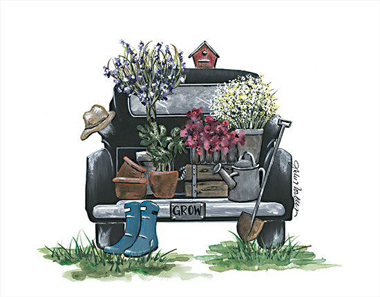 Julie Norkus NOR115 - NOR115 - Feed Your Soul - 16x12 Truck, Truck Bed, Flowers, Garden, Garden Tools, Spring, Summer from Penny Lane