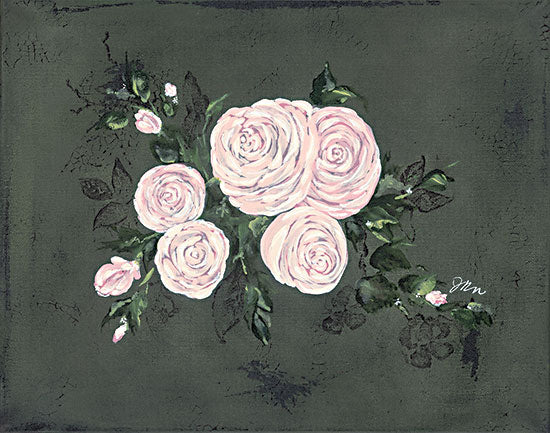 Julie Norkus NOR222 - NOR222 - Vintage Roses - 16x12 Flowers, Roses, Pink Flowers, Blooms, Botanical from Penny Lane