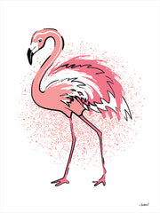 PAV336 - Pink Flamingo  - 12x16