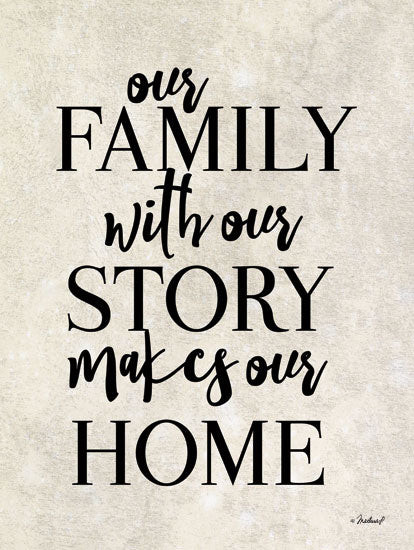 Martina Pavlova PAV345 - PAV345 - Our Family   - 12x16 Our Family, Story, Home, Signs from Penny Lane
