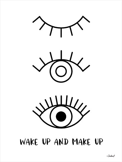 Martina Pavlova PAV373 - PAV373 - Wake Up and Make Up - 12x16 Wake Up and Make Up, Eyes, Fashion, Tween from Penny Lane
