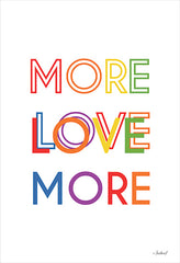 PAV485 - Rainbow More Love More - 12x18