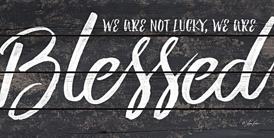 Lauren Rader RAD1237 - Blessed - Blessed, Typography, Signs, Inspirational from Penny Lane Publishing