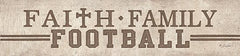 RAD449 - Faith, Family, Football - 18x4