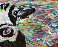 REAR213 - Colorful Cow - 16x12