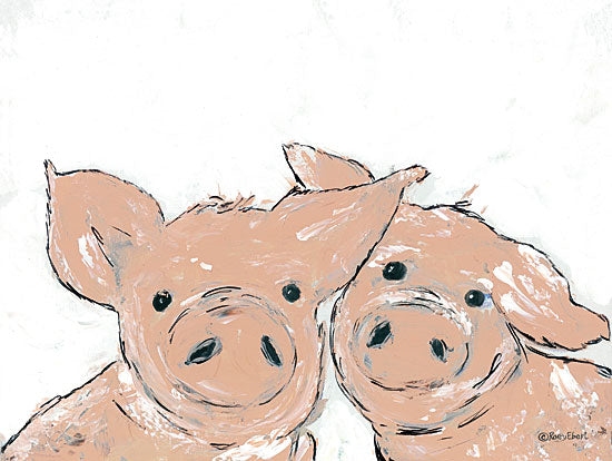 Rory Ebert REAR297 - REAR297 - Pigs - 16x12 Pigs, Portrait from Penny Lane