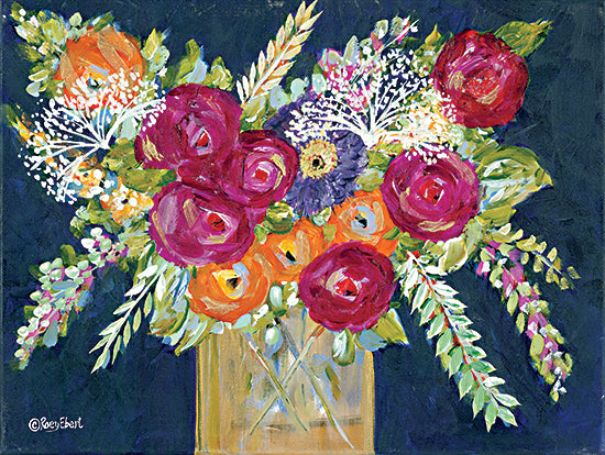 Roey Ebert REAR320 - REAR320 - Golden Vase II - 16x12 Flowers, Greenery, Vase, Abstract, Bouquet from Penny Lane