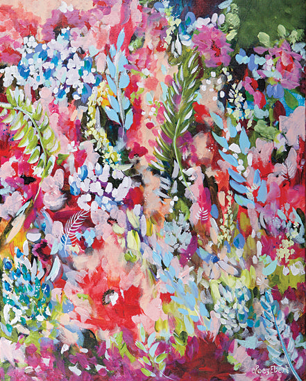Roey Ebert REAR382 - REAR382 - Joyful Always - 12x16 Abstract, Flowers, Blooms, Botanical from Penny Lane