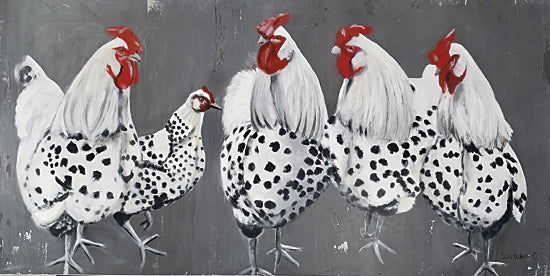Suzi Redman RED122 - RED122 - Chook, Chook, Chook - 18x9 Chickens, Portrait from Penny Lane