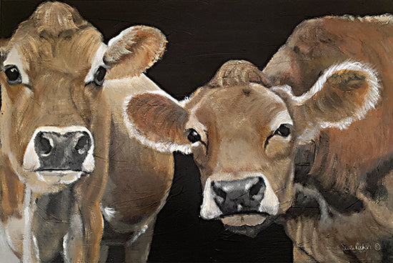 Suzi Reman RED161 - RED161 - Hello There Cows - 18x12 Cows, Farm Animals from Penny Lane