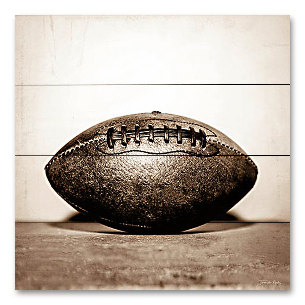 Jennifer Rigsby RIG125PAL - RIG125PAL - Vintage Football - 12x12 Sports, Football, Vintage, Photography, Sepia, Masculine, Children from Penny Lane