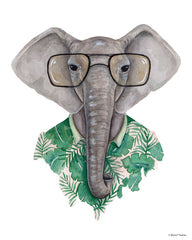 RN127 - Elephant in Eye Glasses - 12x16