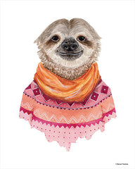 RN141 - Sloth in a Sweater - 12x16