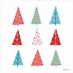 RN284 - Playful Christmas Trees - 12x12
