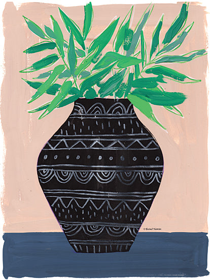 Rachel Nieman RN293 - RN293 - Global Vase I - 12x16 Plant, Green Plant, House Plant, Vase, Southwestern, Abstract from Penny Lane