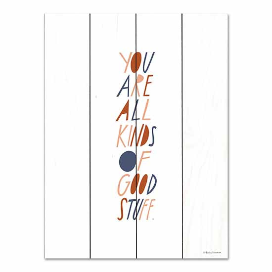 Rachel Nieman RN300PAL - RN300PAL - Good Stuff - 12x16 You Are All Kinds Of Good Stuff, Typography, Signs, Tween from Penny Lane