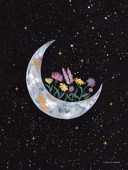 RN320 - Flowers on Crescent Moon   - 12x16