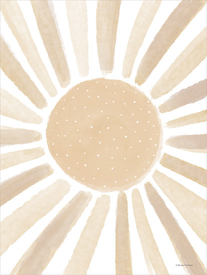 Rachel Nieman RN430 - RN430 - Polka Dot Sunny Day - 12x16 Polka Dot Sun, Sun, Sun Rays, Simplistic, Nature from Penny Lane