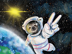 RN500 - Peace Sloth Astronaut - 16x12