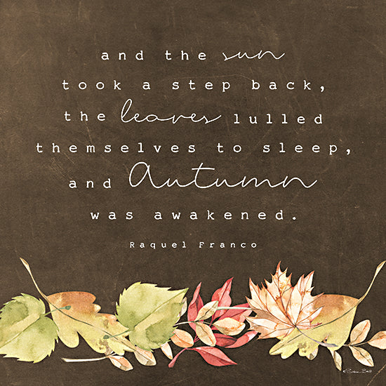 Susan Ball SB1019 - SB1019 - The Sun Took a Step Back - 12x12 The Sun Took a Step Back, Raquel Franco, Quote, Fall, Autumn, Leaves, Typography, Signs from Penny Lane