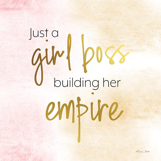 Susan Ball SB1024 - SB1024 - Girl Boss - 12x12 Girl Boss, Pink Gold, Empowering, Tween, Typography, Signs from Penny Lane