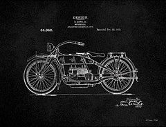 SB1126 - Motorcycle Blueprint - 16x12