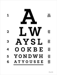 SB1181 - Always Look Eye Chart - 12x16