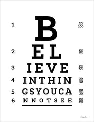 SB1182 - Believe Eye Chart - 12x16
