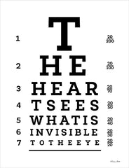 SB1185 - The Heart Sees Eye Chart - 12x16